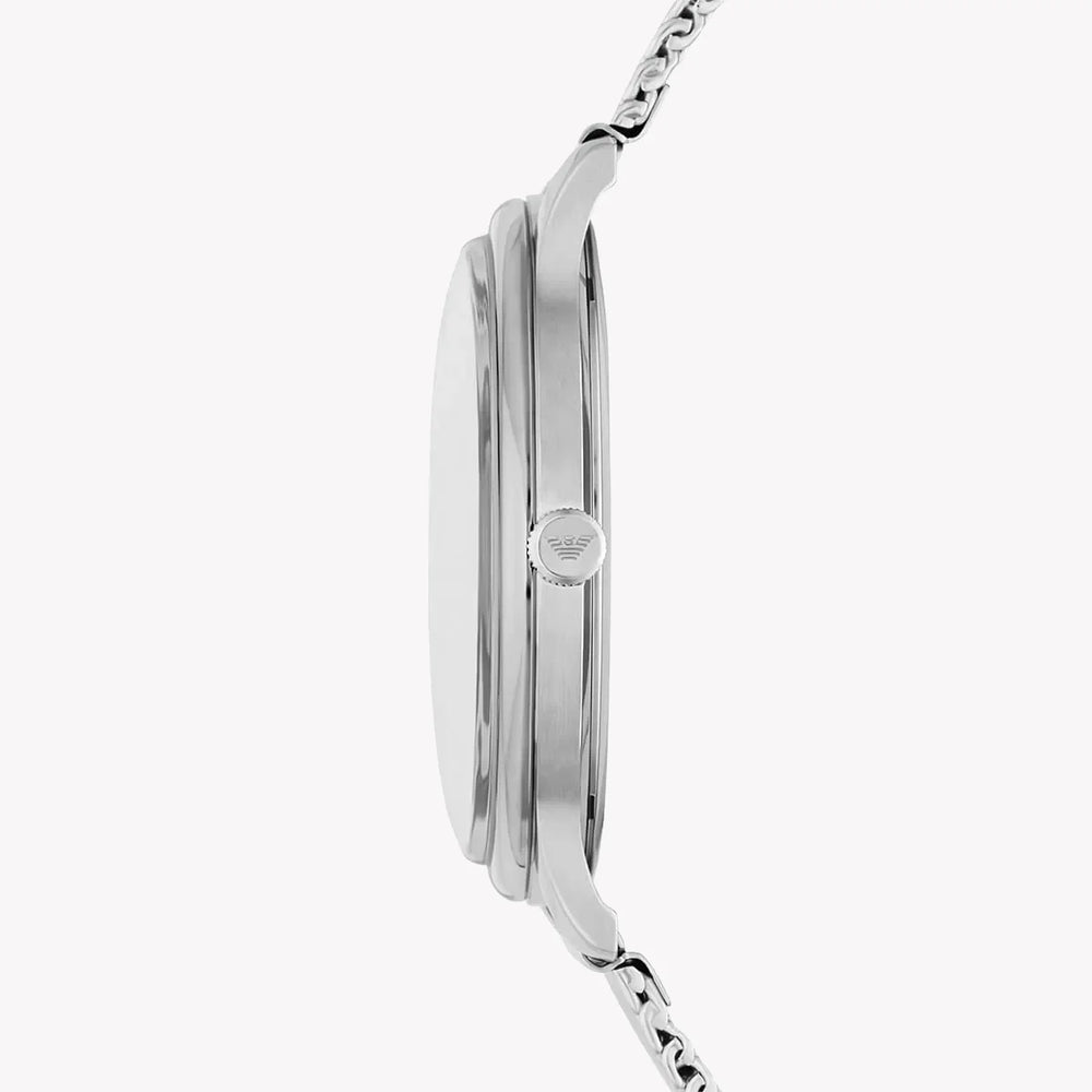 Emporio Armani Men's Silver Stainless Steel, Blue Dial | Ar11571 by i-watch