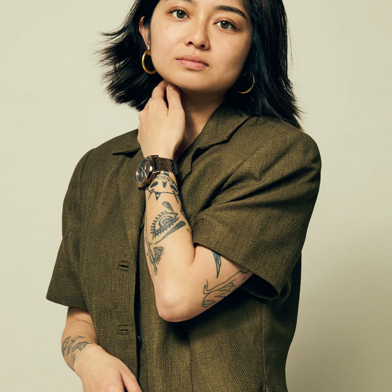 Nixon Men's Brown Stainless Steel Watch, Brown Dial | A1369-5243 by i-watch