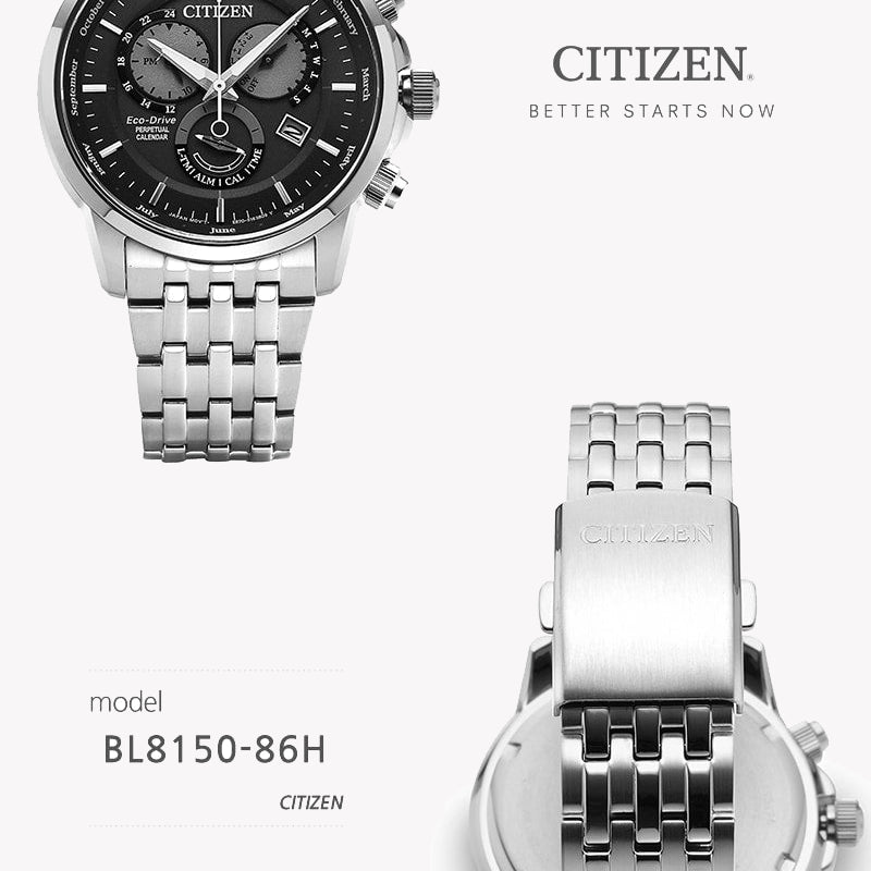 CITIZEN BL8150-86H ELEGANT PERFORMANCE - MEN'S ECO-DRIVE TIMEPIECE WITH MULTIFUNCTIONAL DISPLAY-i-Watch-4