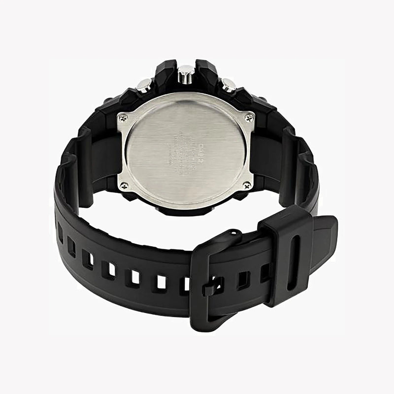 Casio Mcw-100h-9a2vdf Adventure Ready - Rugged Black Men's Watch With Water Resistance & Stopwatch by i-watch