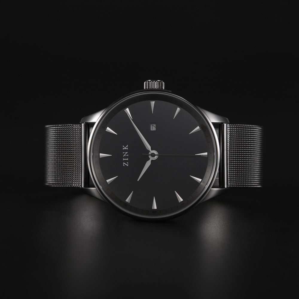 Zink Men's Black Stainless Steel Watch | Zk127g1ms-21 by i-watch