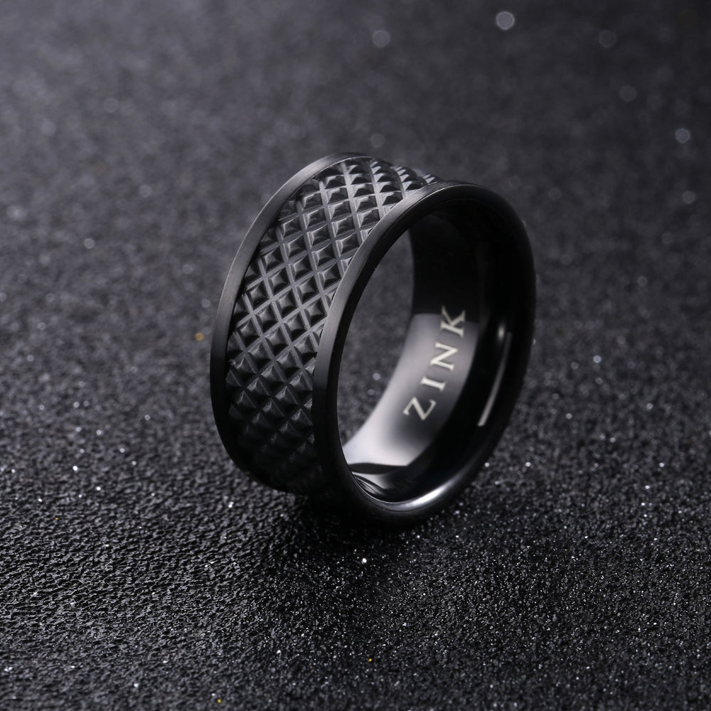 Zjrg022smib Zink Men's Rings by i-watch