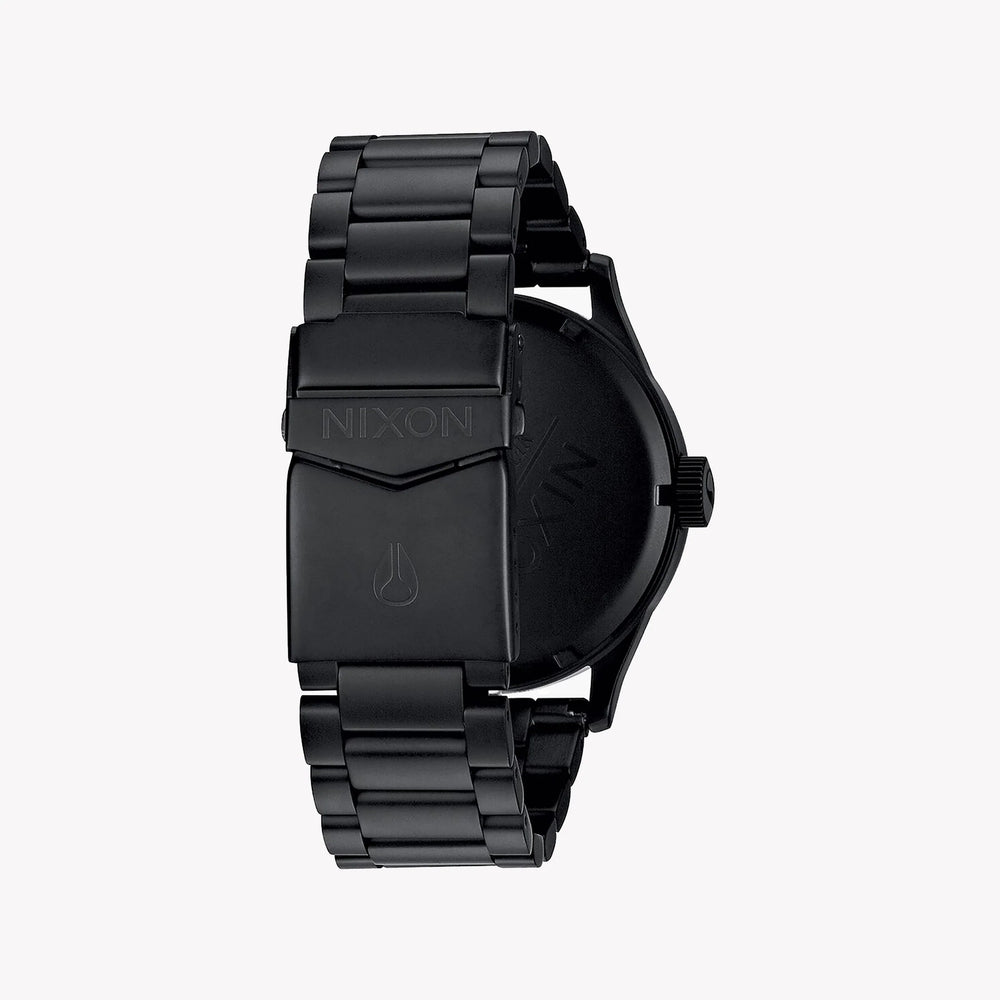 Nixon Men's Black Stainless Steel Watch, Quartz Movement | A356-001 by i-watch