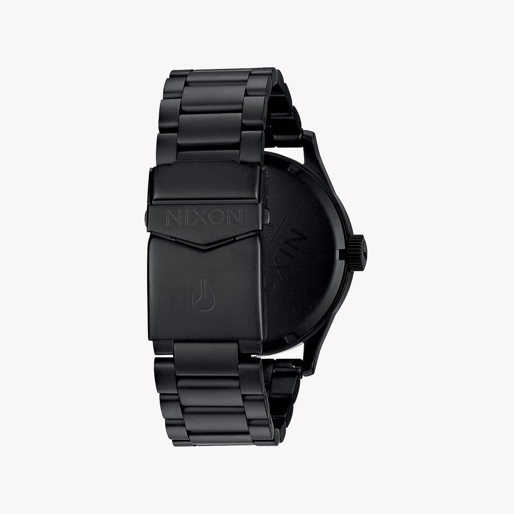 NIXON A356-001 UNSTOPPABLE STYLE - BOLD BLACK STAINLESS STEEL MEN'S WATCH WITH WATER RESISTANCE-i-Watch-3