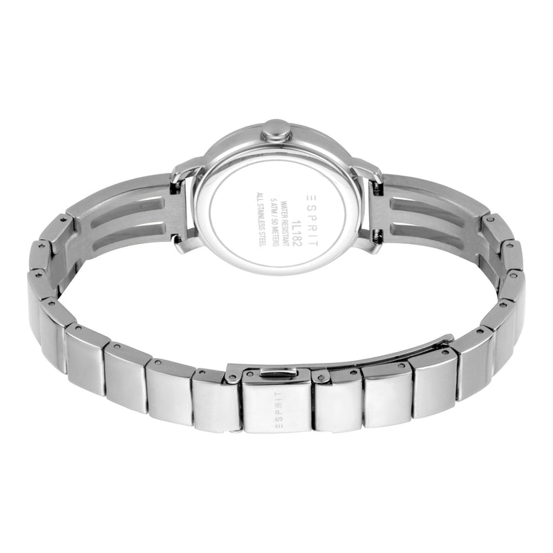 Esprit Women's Silver Stainless Steel Watch, Silver Dial | ES1L182M0045 by i-watch