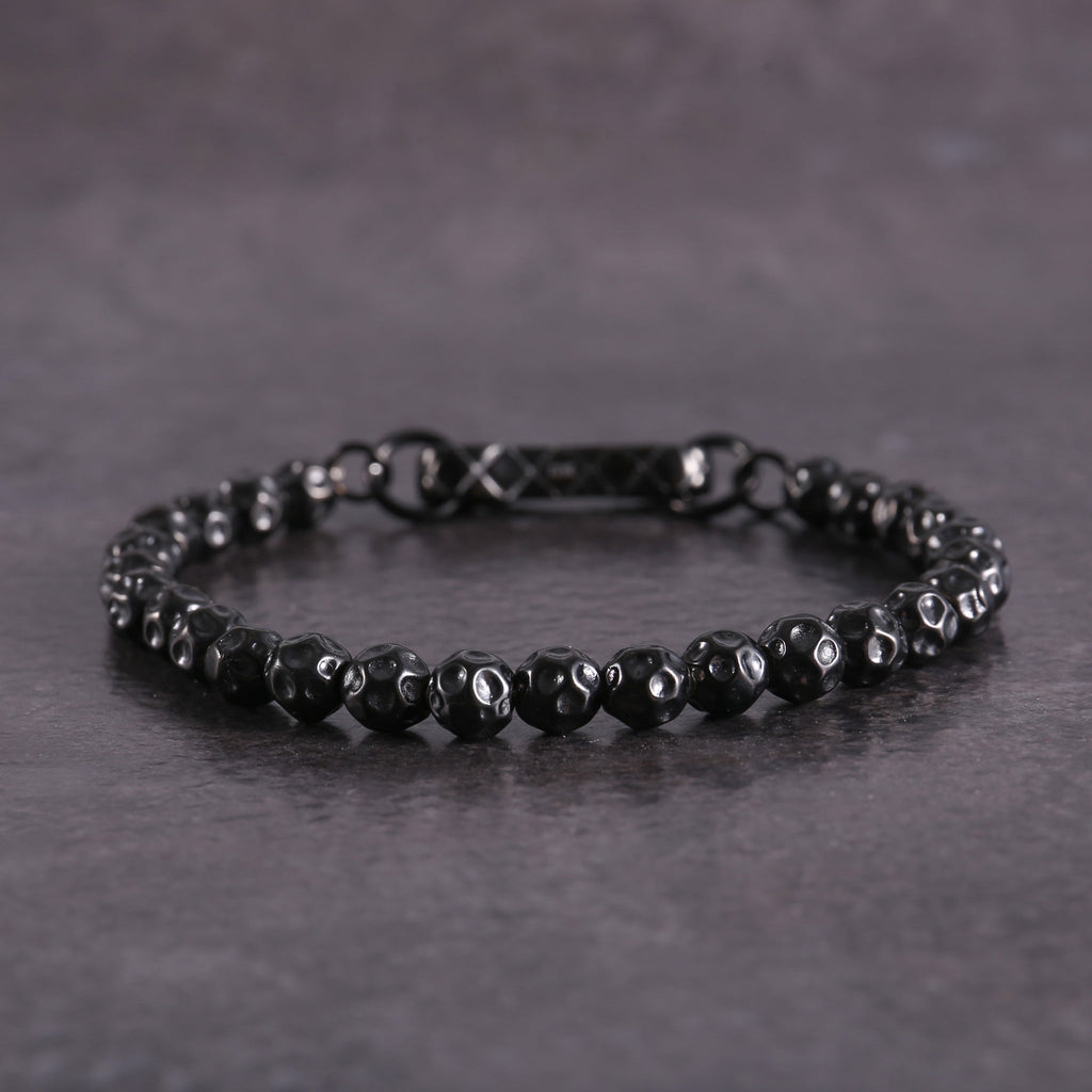 Zink Men's Black Stainless Steel Bracelet | Zjbc0398
