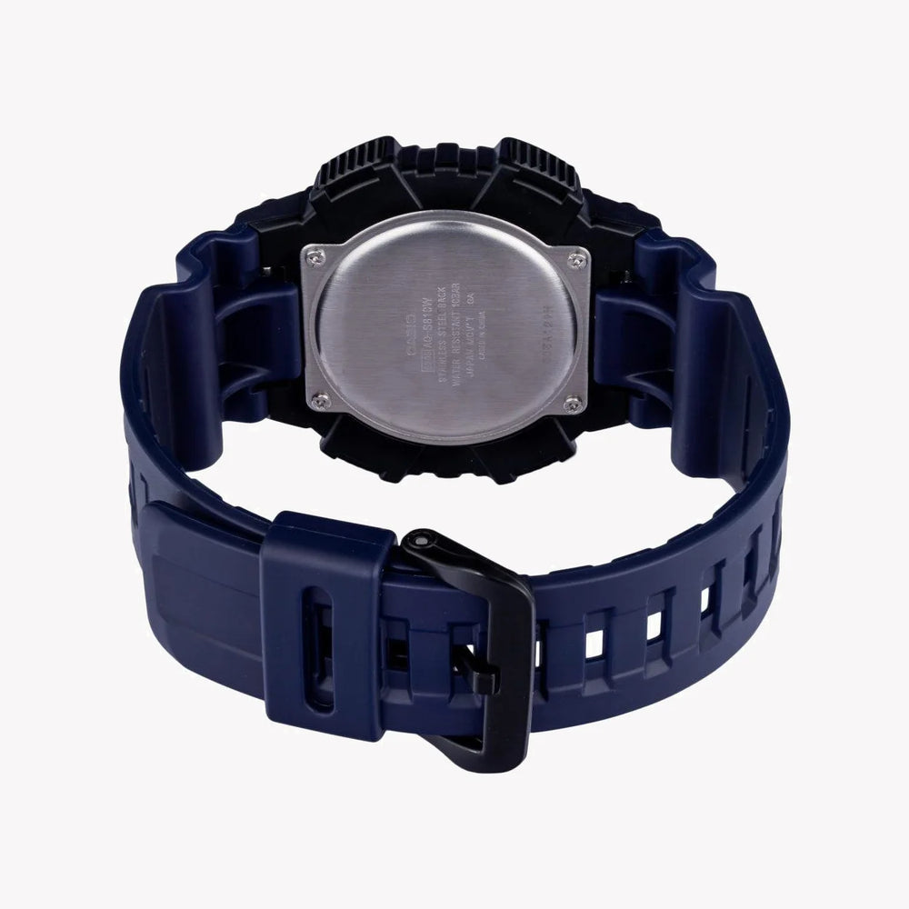 Casio Men's Black Resin Watch, Solar Powered | Aq-S810w-2a2vd by i-watch