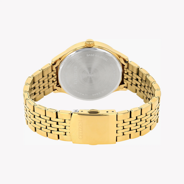 Citizen Dz0062-58l Fine Gent - Stunning Gold & Blue Timepiece For Modern Men by i-watch
