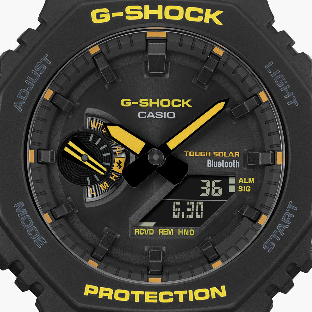 G-Shock Men's Black Resin Watch, Tough Solar | Ga-B2100cy-1adr by i-watch