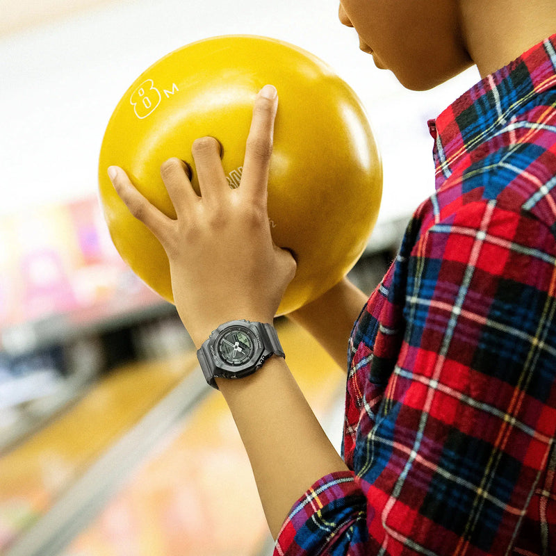 G-Shock Men's Gray Resin Watch, Stylish & Durable | Gm-S2100mf-1adr by i-watch