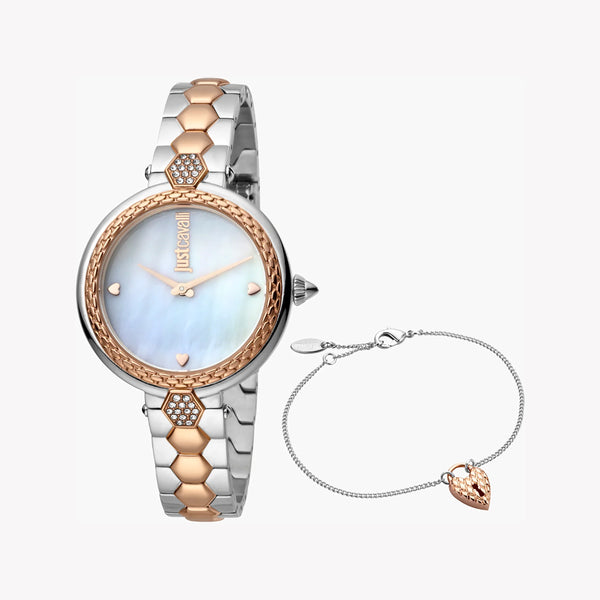 Just Cavalli Women's Rose Gold Stainless Steel Watch, Rose Gold Stainless Steel Case | Jc1l128m0605 by i-watch