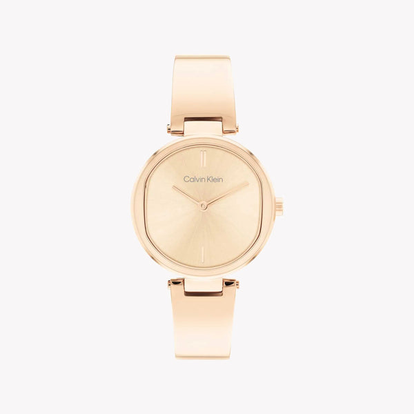 Ck Calvin Klein Women's Rose Gold Watch, Stainless Steel | K2g27146 by i-watch
