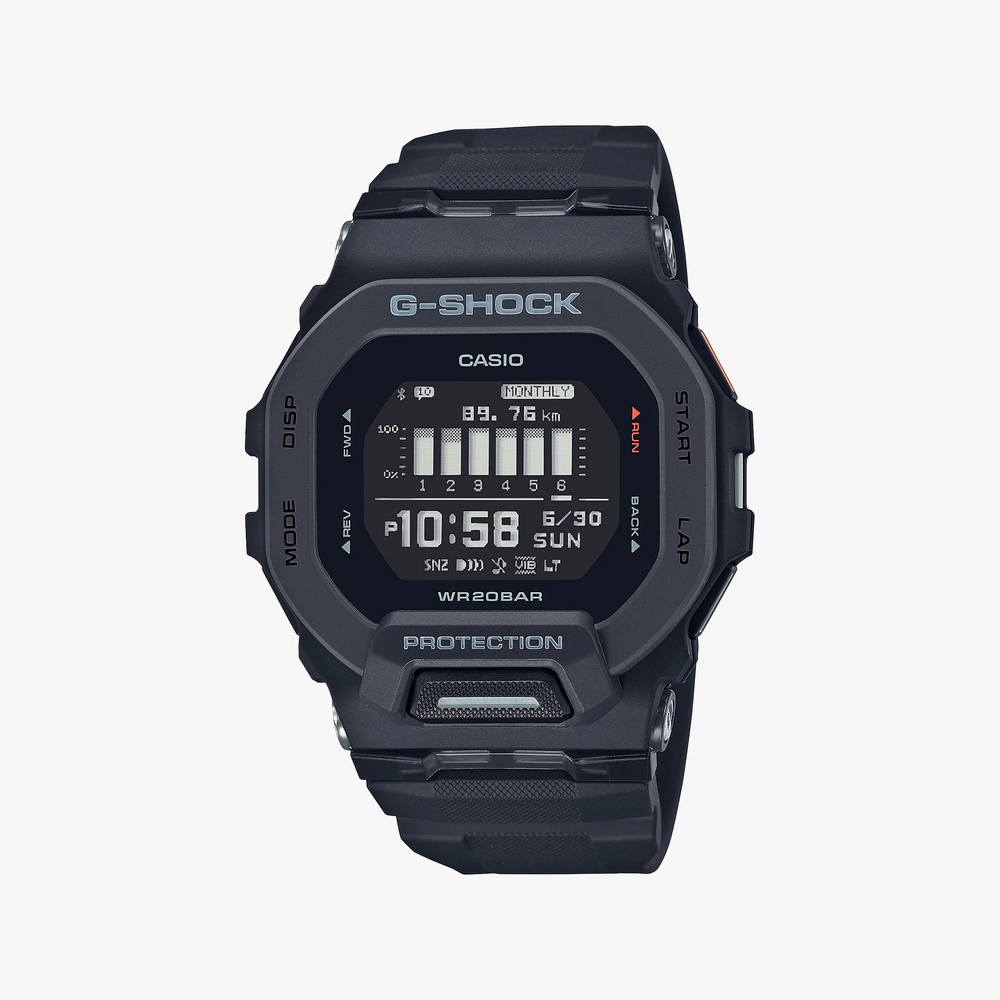 Casio G-Shock Gbd-200-1dr - Adventure-Ready Men's Smart Watch With Gps & Fitness Tracking by i-watch