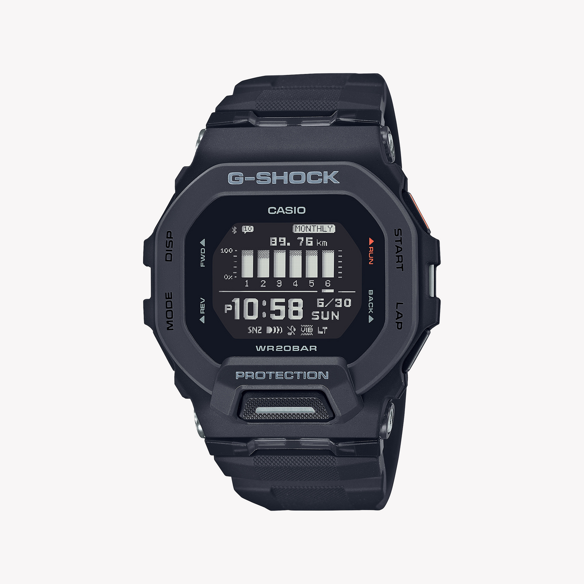 CASIO G-SHOCK GBD-200-1DR - ADVENTURE-READY MEN'S SMART WATCH WITH GPS & FITNESS TRACKING