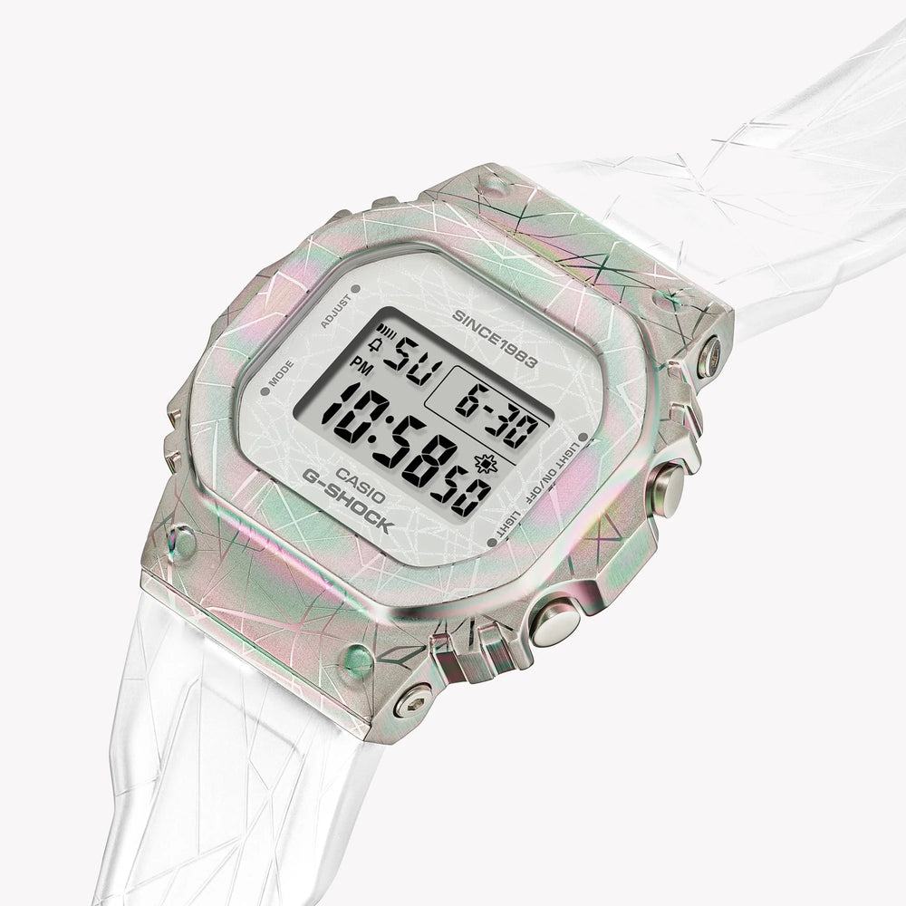 Casio G-Shock Men's Camo Resin, White Band | Gm-S5640gem-7er by i-watch