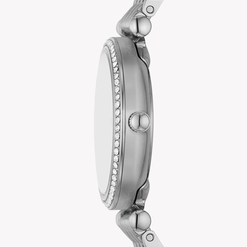 FOSSIL ES5315SET TIMELESS ELEGANCE - SOPHISTICATED SILVER WOMEN'S WATCH with White Dial & Bracelet-i-Watch-2