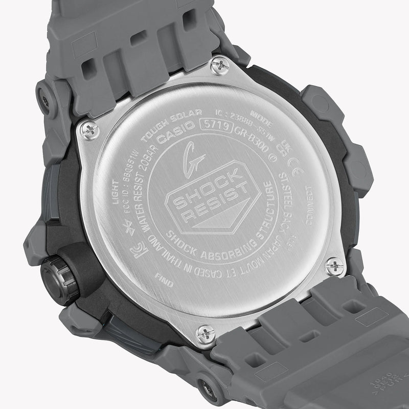 Casio Men's Grey Resin Watch, Grey Dial | Gr-B300-8a2er by i-watch