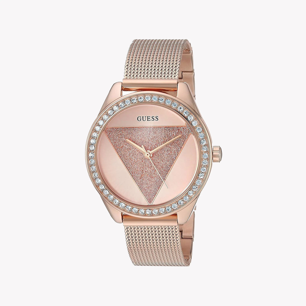 Guess Women's Rose Gold Watch, Stainless Steel | W1142l4 by i-watch