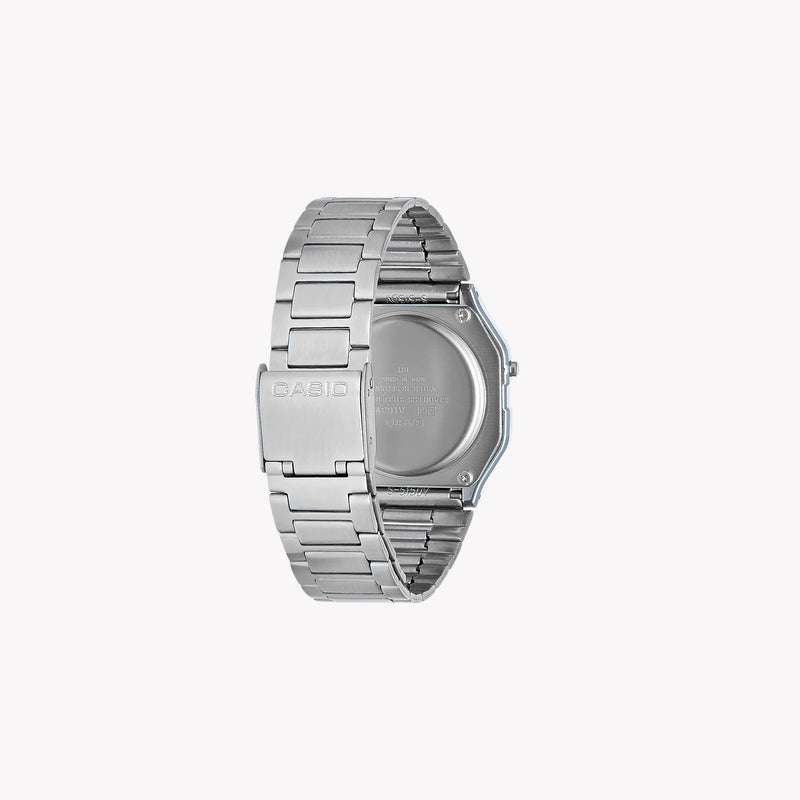 A163wa-1qes Unisex Resin & Metal Watch, Clear Glass | A163wa-1qes by i-watch