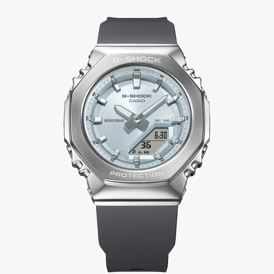 Casio Women's Light Blue Watch, Stainless Steel | Gm-S2110-2aer by i-watch