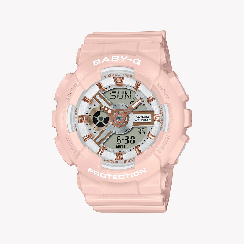 Ba-110xrg-4adr Baby-G - Pink Playful Spirit Women's Sporty Chic Watch by i-watch