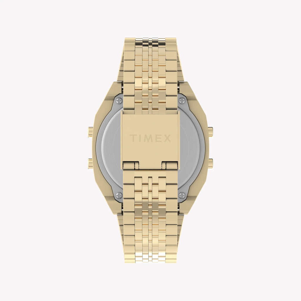 TIMEX T80 GOLD-TONE CHRONOGRAPH - RETRO ELEGANCE MEETS MODERN FUNCTIONALITY Unisex Bracelet Watch-i-Watch-3