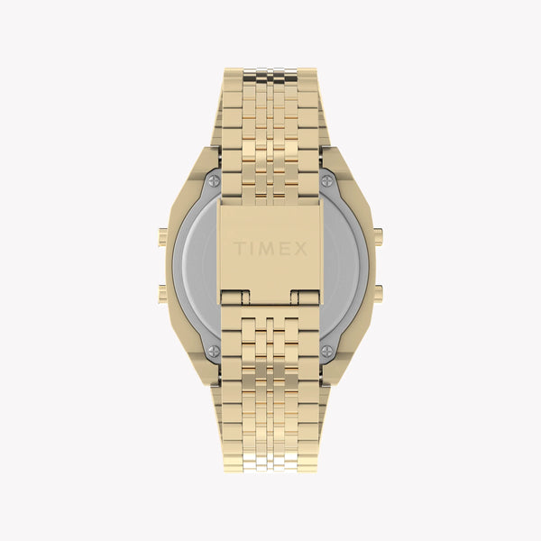 TIMEX T80 GOLD-TONE CHRONOGRAPH - RETRO ELEGANCE MEETS MODERN FUNCTIONALITY Unisex Bracelet Watch-i-Watch-3