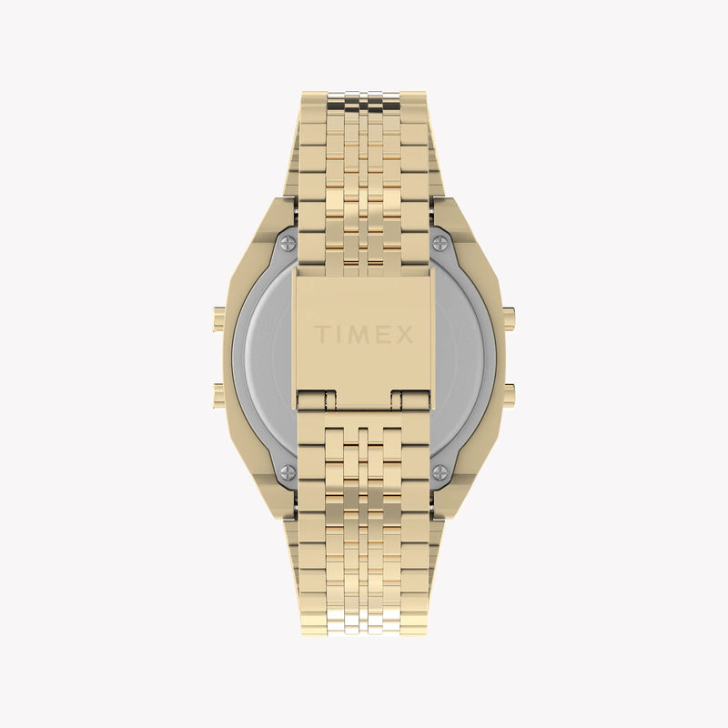 TIMEX T80 GOLD-TONE CHRONOGRAPH - RETRO ELEGANCE MEETS MODERN FUNCTIONALITY Unisex Bracelet Watch-i-Watch-3