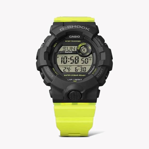 Casio G-Shock Gmd-B800sc-1bdr Dynamic Fusion - Sporty Women's Watch With Sleek Black Resin BAnd and Vibrant Yellow Digital Display by i-watch