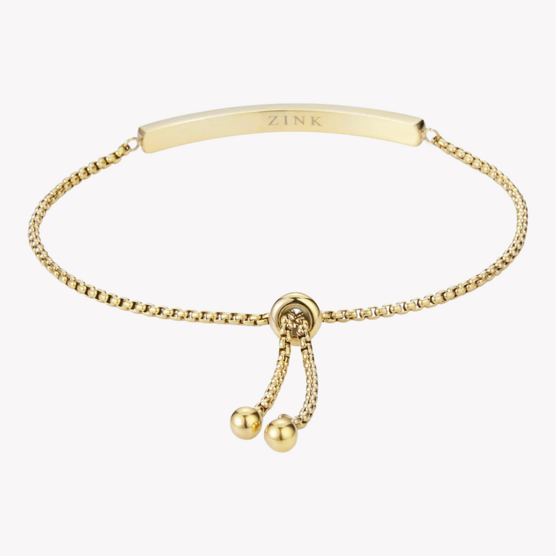 Zink Women's Gold Stainless Steel Bracelet | Zfbr004gs