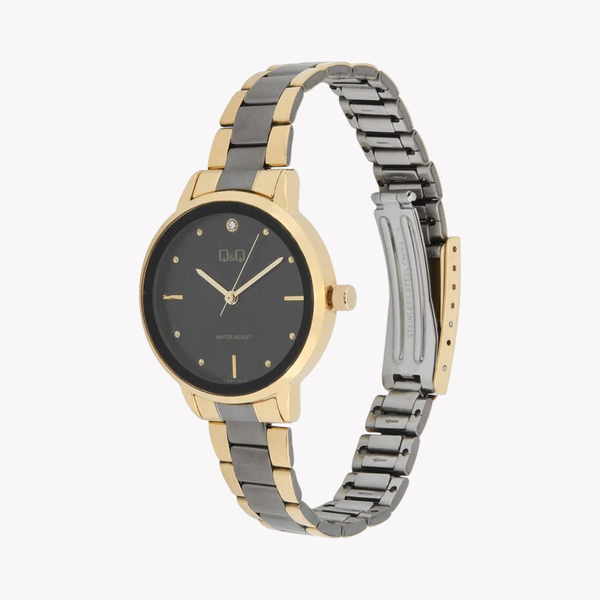 Q&Q Classic Black/Steel 32 mm