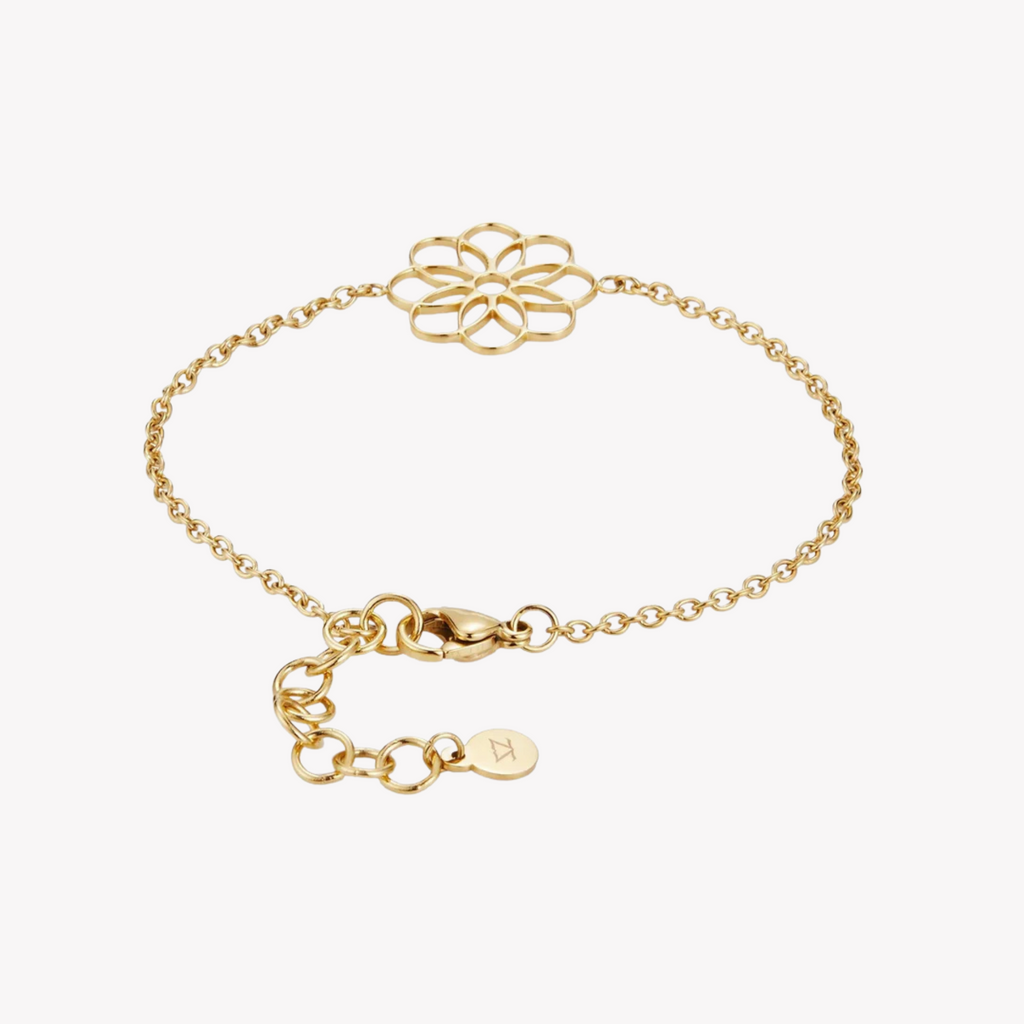 Zink Women's Gold Stainless Steel Bracelet | Zfbr005g