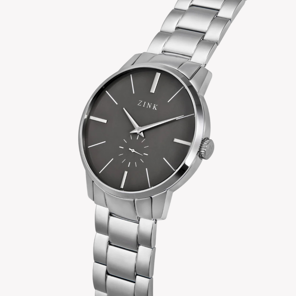 Zink Men's Stainless Steel Silver Watch | Zk126g5ss-36