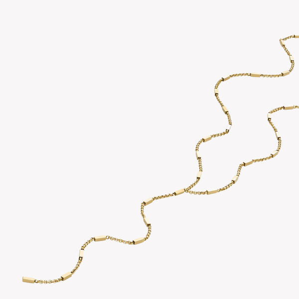 Fossil Women's Gold-Tone Necklace, Ellis All Stacked Up Y-Neck | JF04808710
