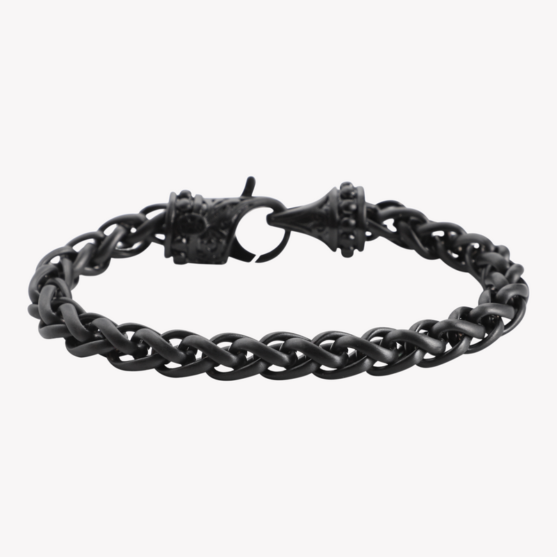 Zink Men's Black Stainless Steel Bracelet | Zjbc052b by i-watch