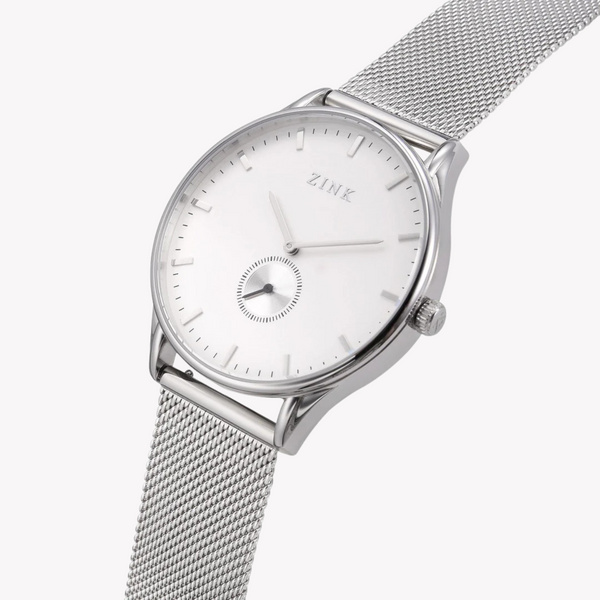 Zink Men's Silver Stainless Steel Watch | Zk130g5ms-16