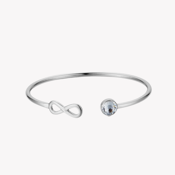 Zink Women's Silver Stainless Steel Bracelet | Zfbg005sc