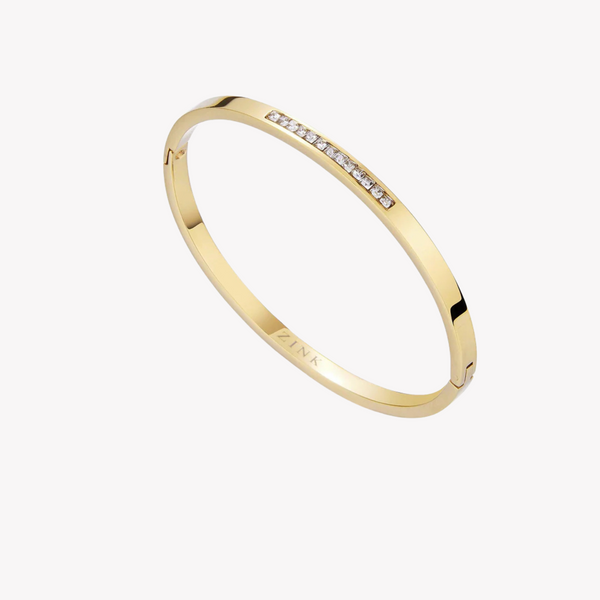 Zink Women's Gold Stainless Steel Bracelet | Zfbr002gs
