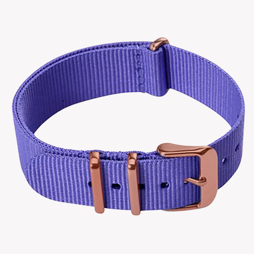 Zink Women's Nylon Watch Band - Violet | Znb002prg by i-watch