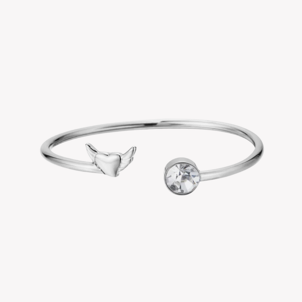 Zink Women's Silver Stainless Steel Bracelet | Zfbg006sc