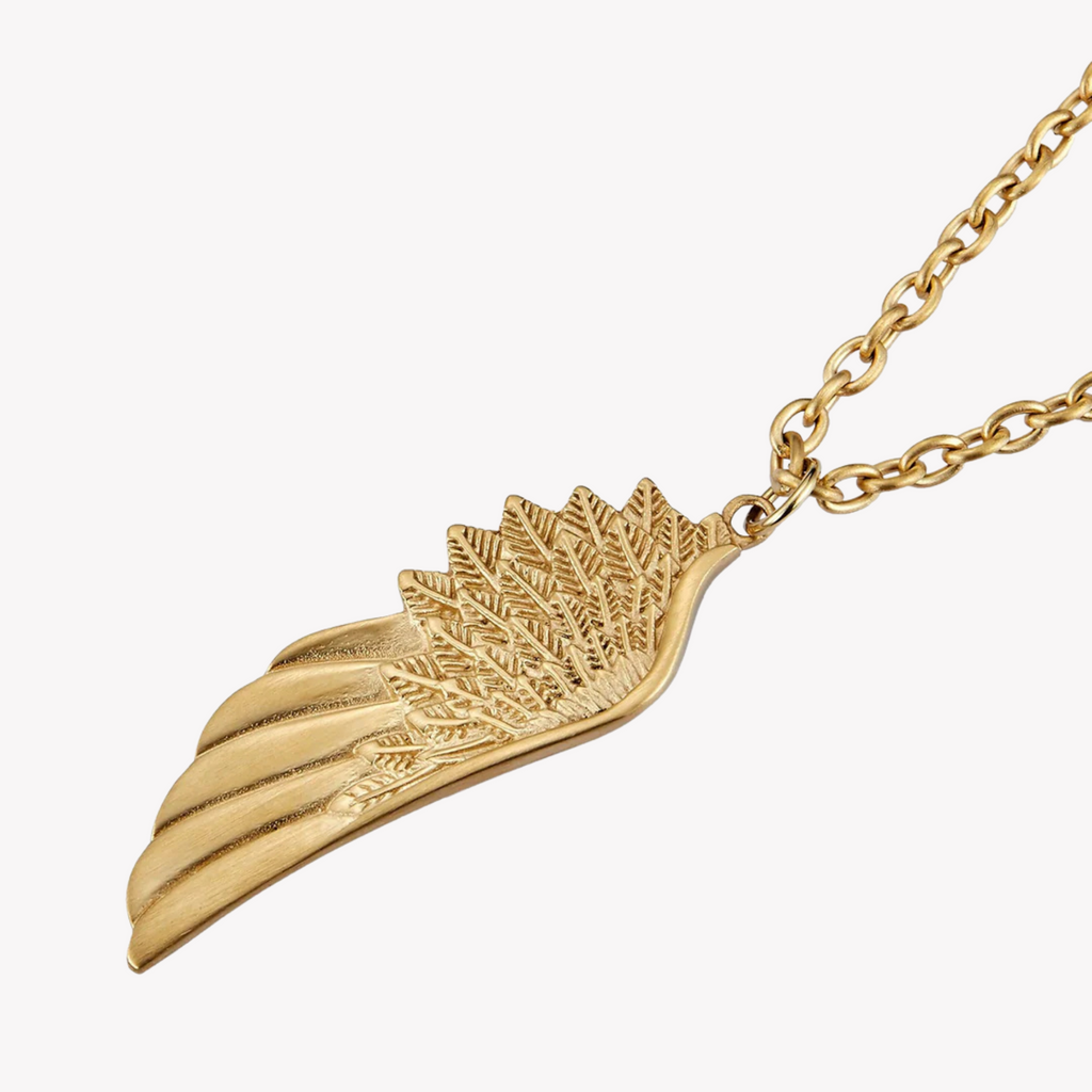 Zink Men's Gold Stainless Steel Necklace | Zjpd016g