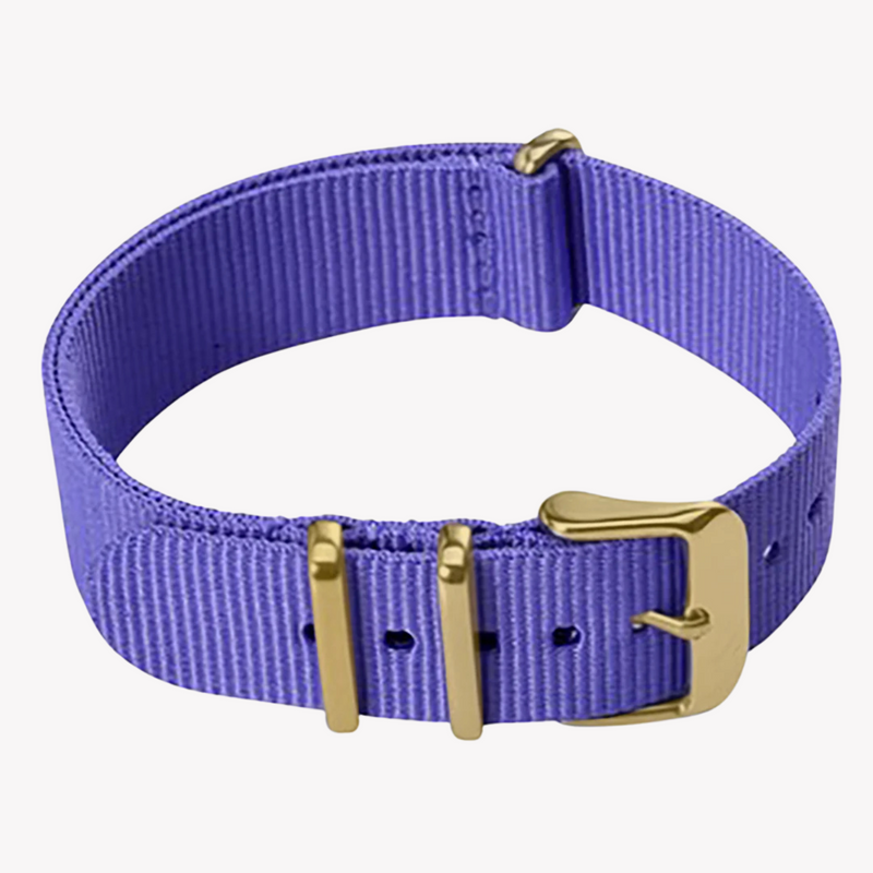 Zink Women's Nylon Watch Band - Violet | Znb002pg by i-watch