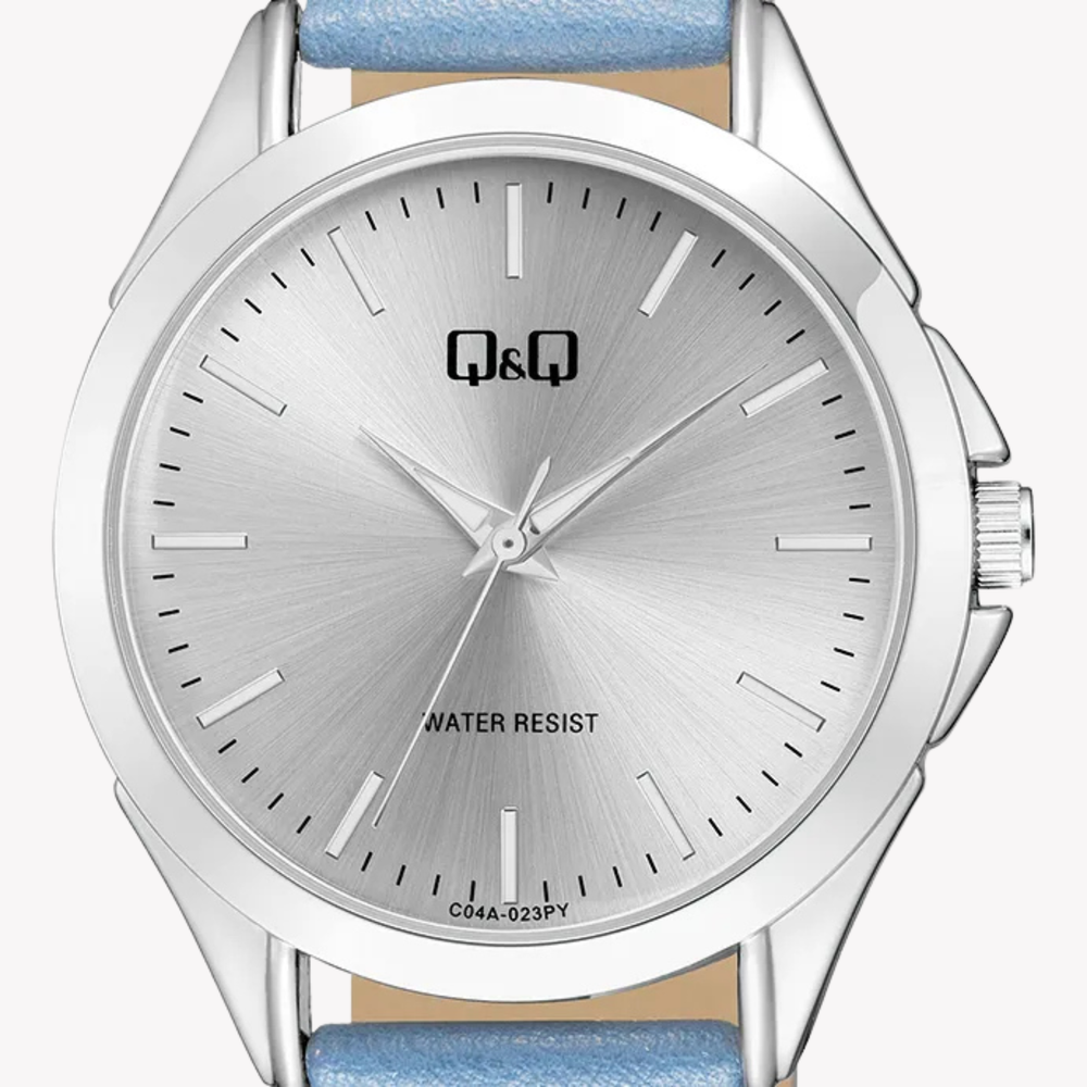 Q&Q Women's Silver Watch, Silver Dial | C04A-023PY