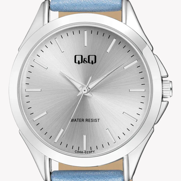 Q&Q Women's Silver Watch, Silver Dial | C04A-023PY