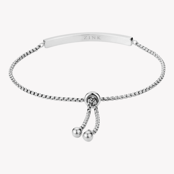 Zink Women's Silver Stainless Steel Bracelet | Zfbr004s