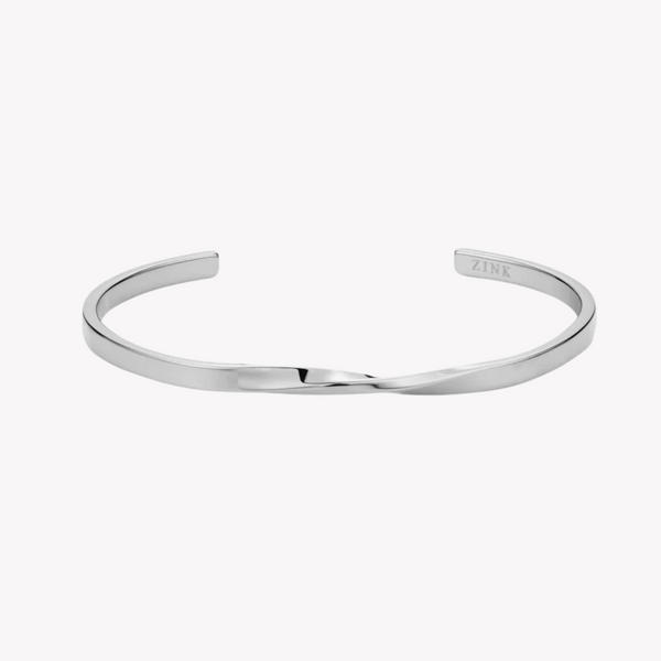 Zink Women's Silver Stainless Steel Bracelet | Zfbg007s