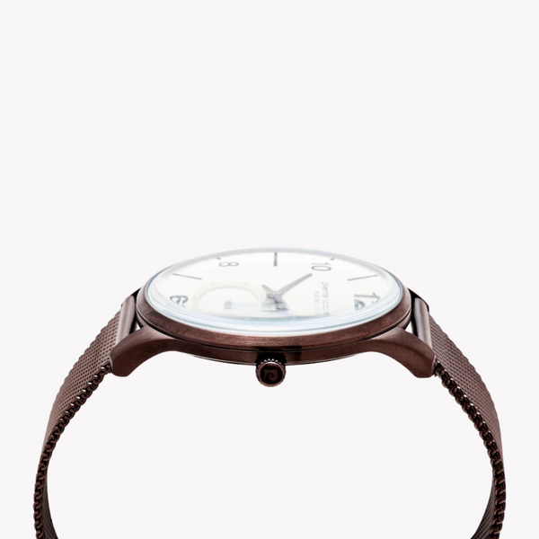 Pierre Cardin Men's Copper Stainless Steel Watch, White Dial | Pc902671f124 by i-watch