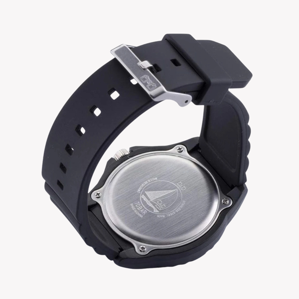 Q&Q Men's Black Men's Watch, White Dial | VS16J006Y