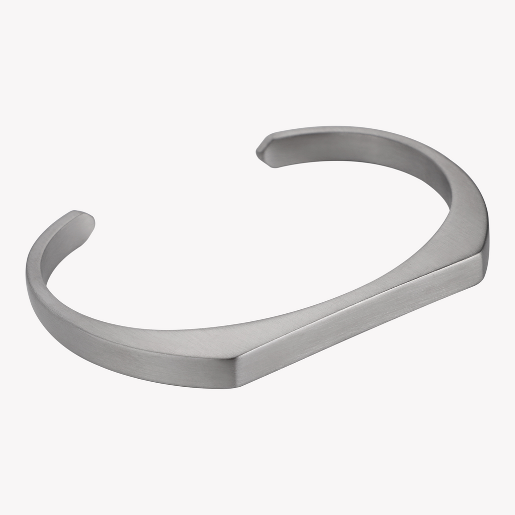 Zink Men's Silver Stainless Steel Bracelet | Zjbc056s