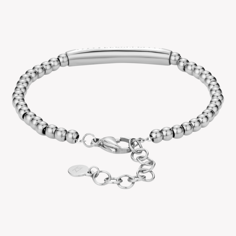 Zink Women's Silver Stainless Steel Bracelet | Zfbr003s